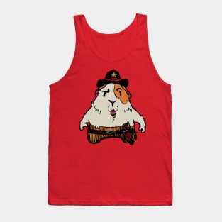 Cowboy Guinea Pig Tank Top